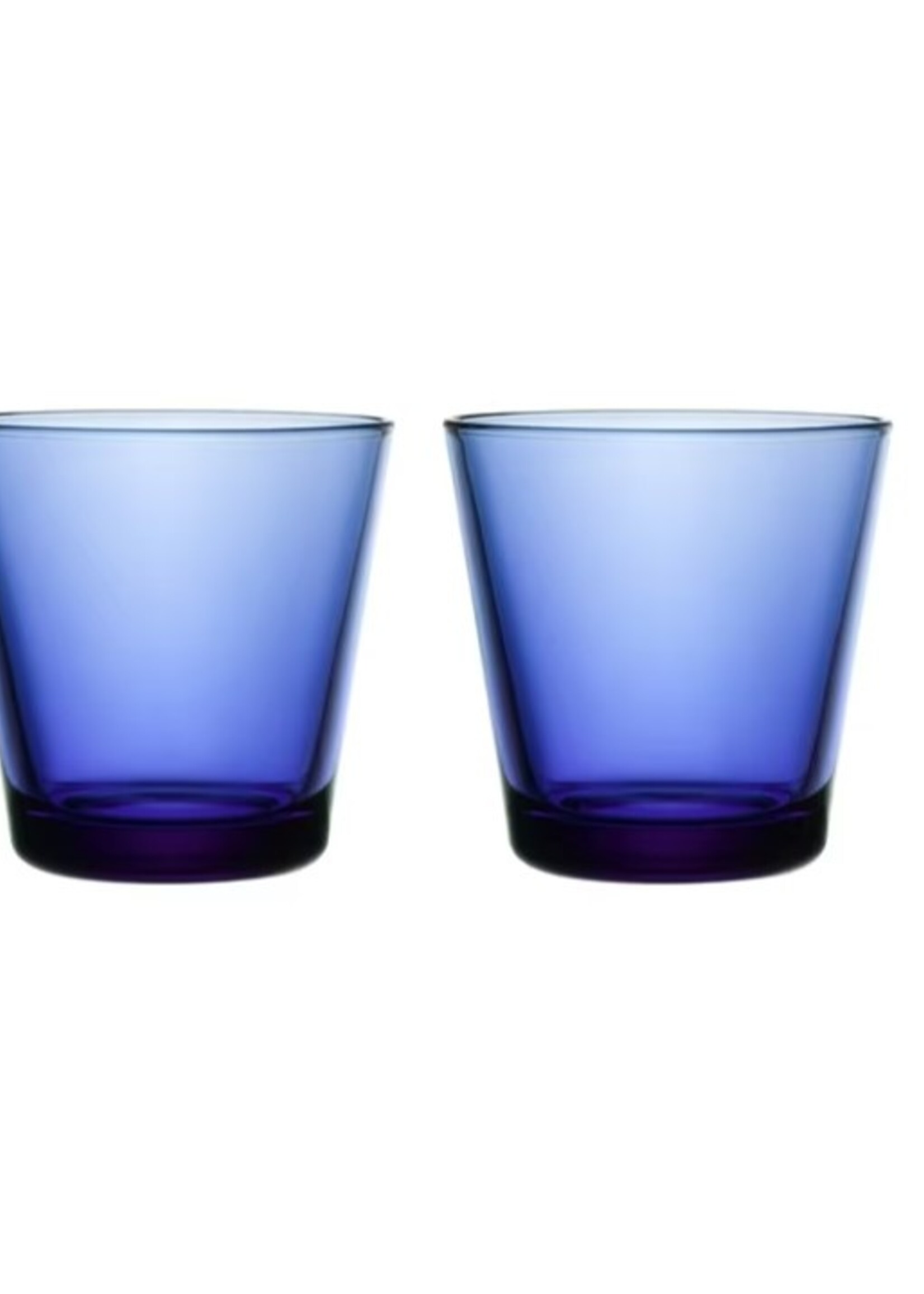 Iittala Iittala Kartio Glas - 21 cl - Ultramarijnblauw - 2 stuks