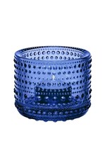 Iittala Iittala Kastehelmi Porte-lampe à cire/Lampe-sphère 64 mm Bleu ultramarin