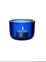 Iittala Iittala Valkea - Porte-bougie à thé / lumière d'ambiance 60mm Bleu ultramarin
