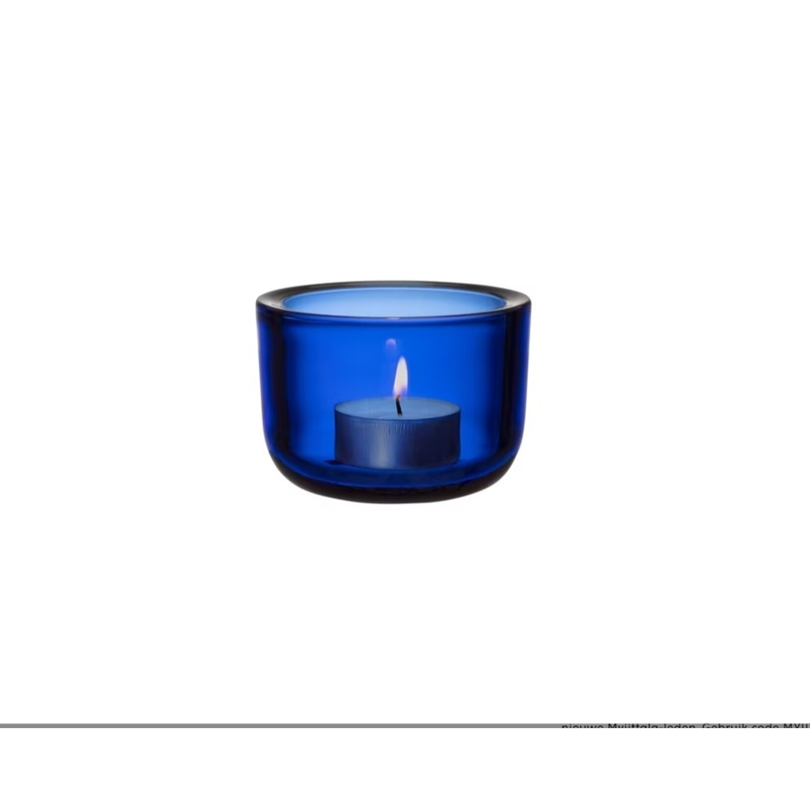 Iittala Iittala Valkea Waxinelichthouder /  Sfeerlicht 60mm Ultramarijnblauw
