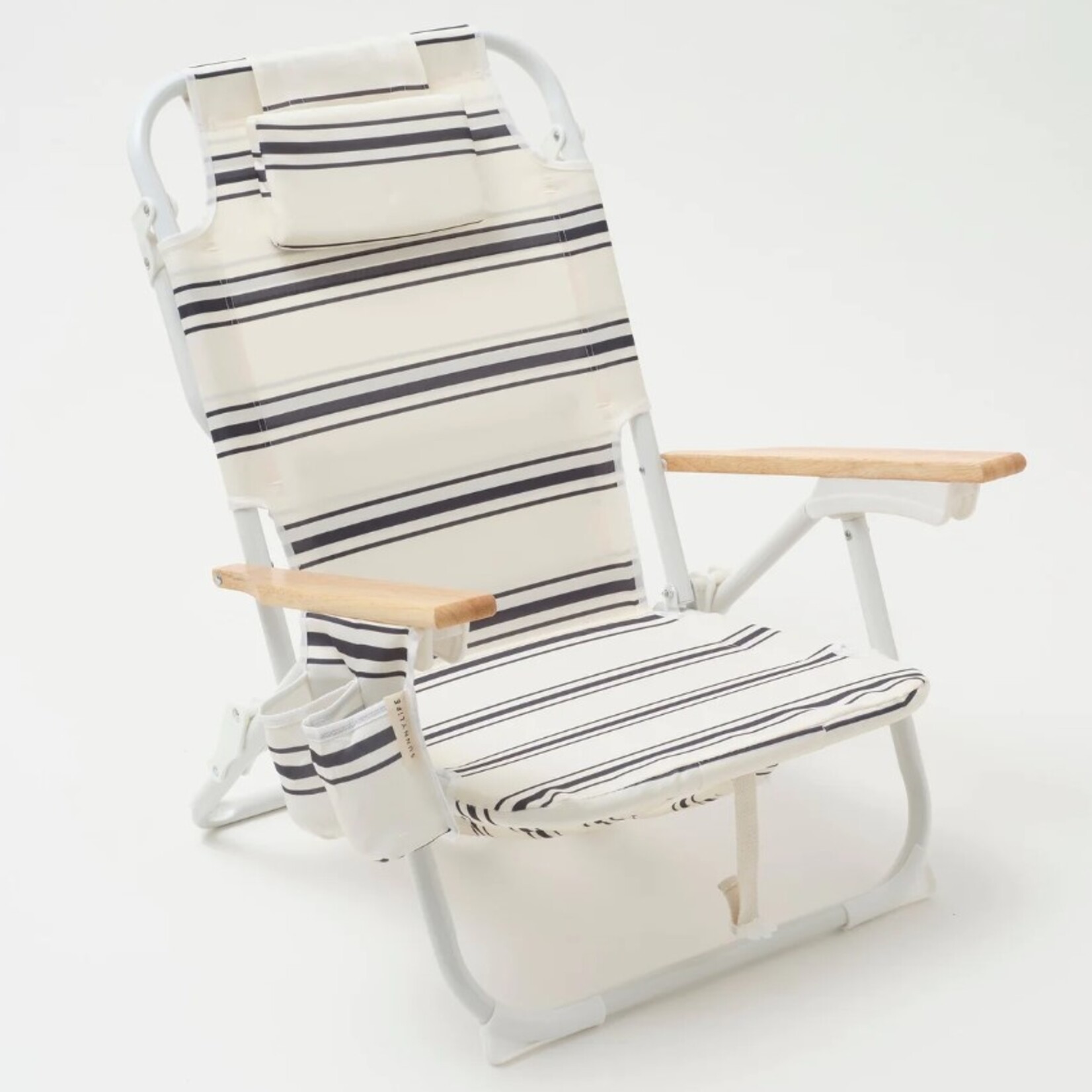 Sunnylife SunnyLife - Casa Fes - Deluxe strandstoel - Zwart wit