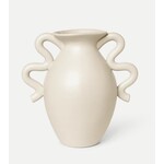 Ferm Living Ferm Living - Verso - Tafelvaas - Geglazuurd steengoed - Beige