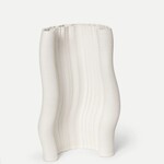 Ferm Living Ferm Living - Moire - Vaas - Steengoed - Gebroken wit