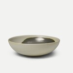 Ferm Living Ferm Living - Omhu - Bol - Large - Grès - Blanc cassé/anthracite