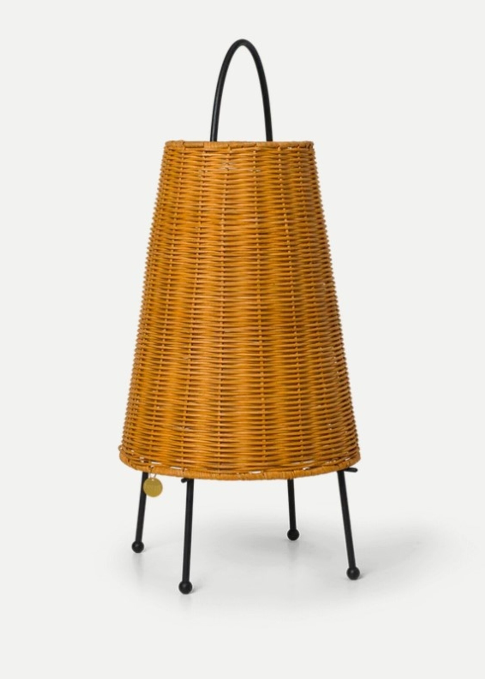 Ferm Living Ferm Living - Porti - Lamp - Gevlochten - Rotan - 50cm