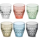 Guzzini Guzzini - TIFFANY - Lage Drinkbeker -35cl - Set van 6 - Plastic - Verschillende kleuren