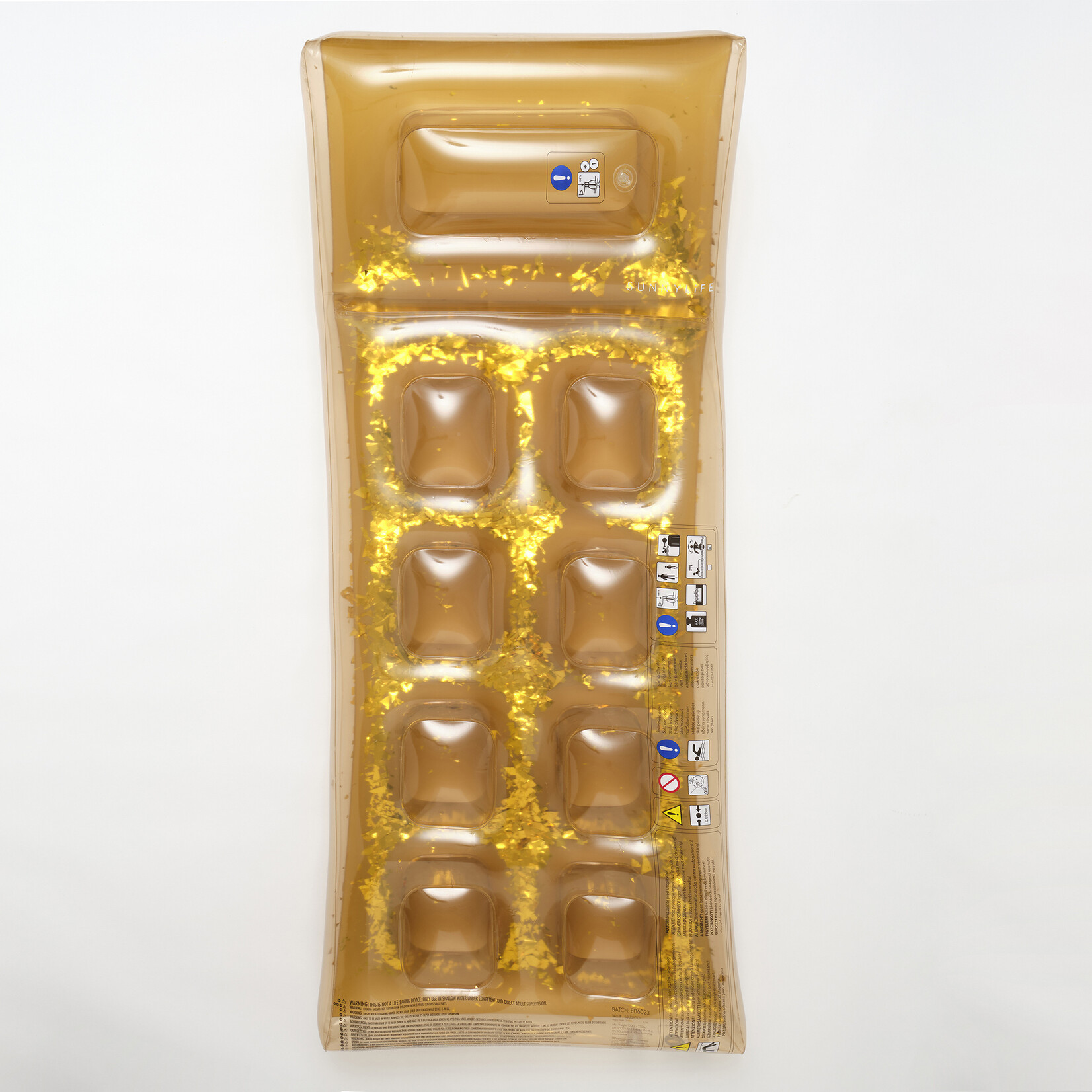 Sunnylife SunnyLife - Retro Lie-On - Disco - Or