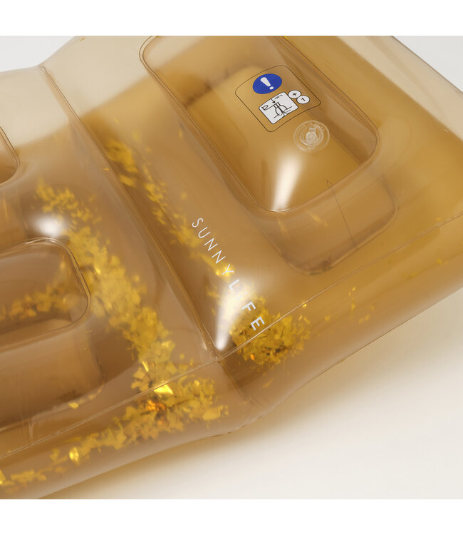 Sunnylife SunnyLife - Retro Lie-On - Disco - Goud