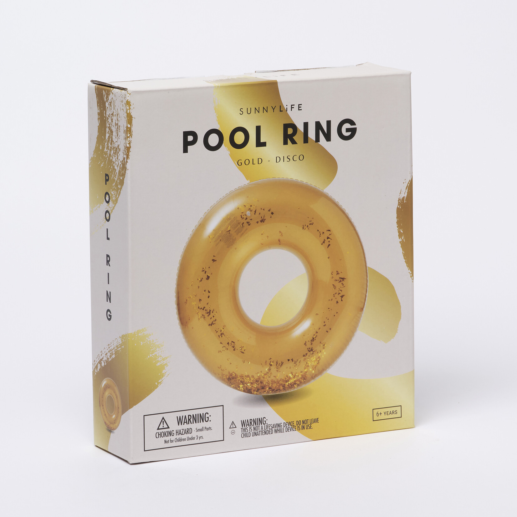 Sunnylife SunnyLife - Anneau de piscine - Disco - or