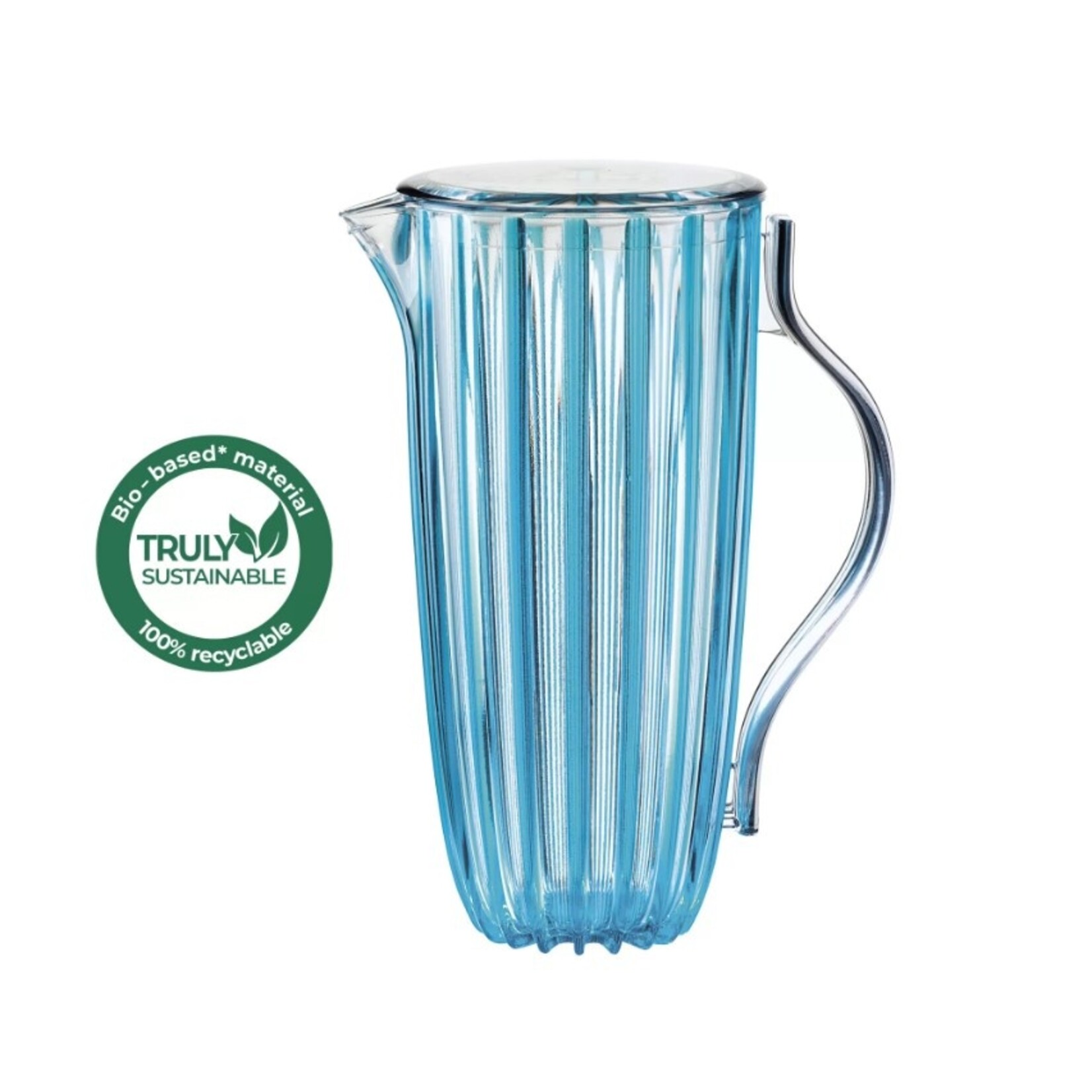 Guzzini Guzzini - DOLCEVITA - Karaf met deksel - Bio Plastic - Blauw