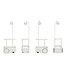 Fatboy Fatboy - Jolly Trolly - Chariot de bar - Gris clair