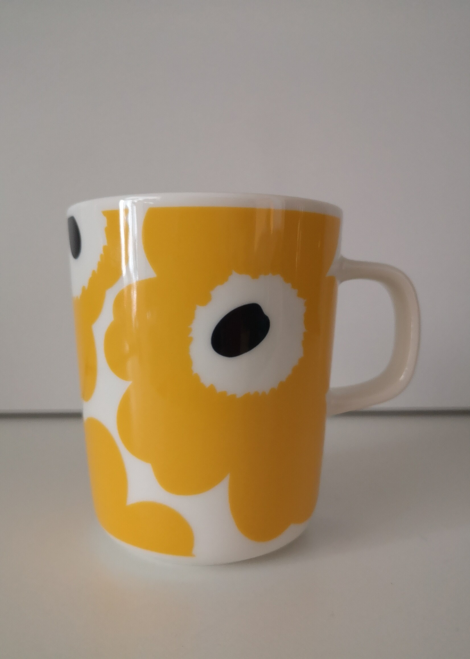 Marimekko Marimekko - Oiva - Unikko - Mok - 25 cl - Geel