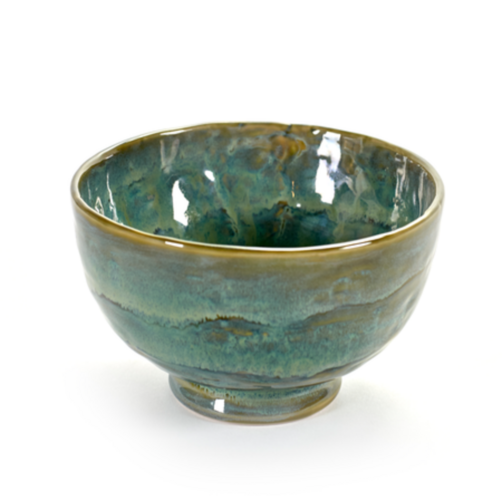 Serax Serax- Pascale Naessens - Pure - Kom - 15cm - M - Zeegroen - Set van 4