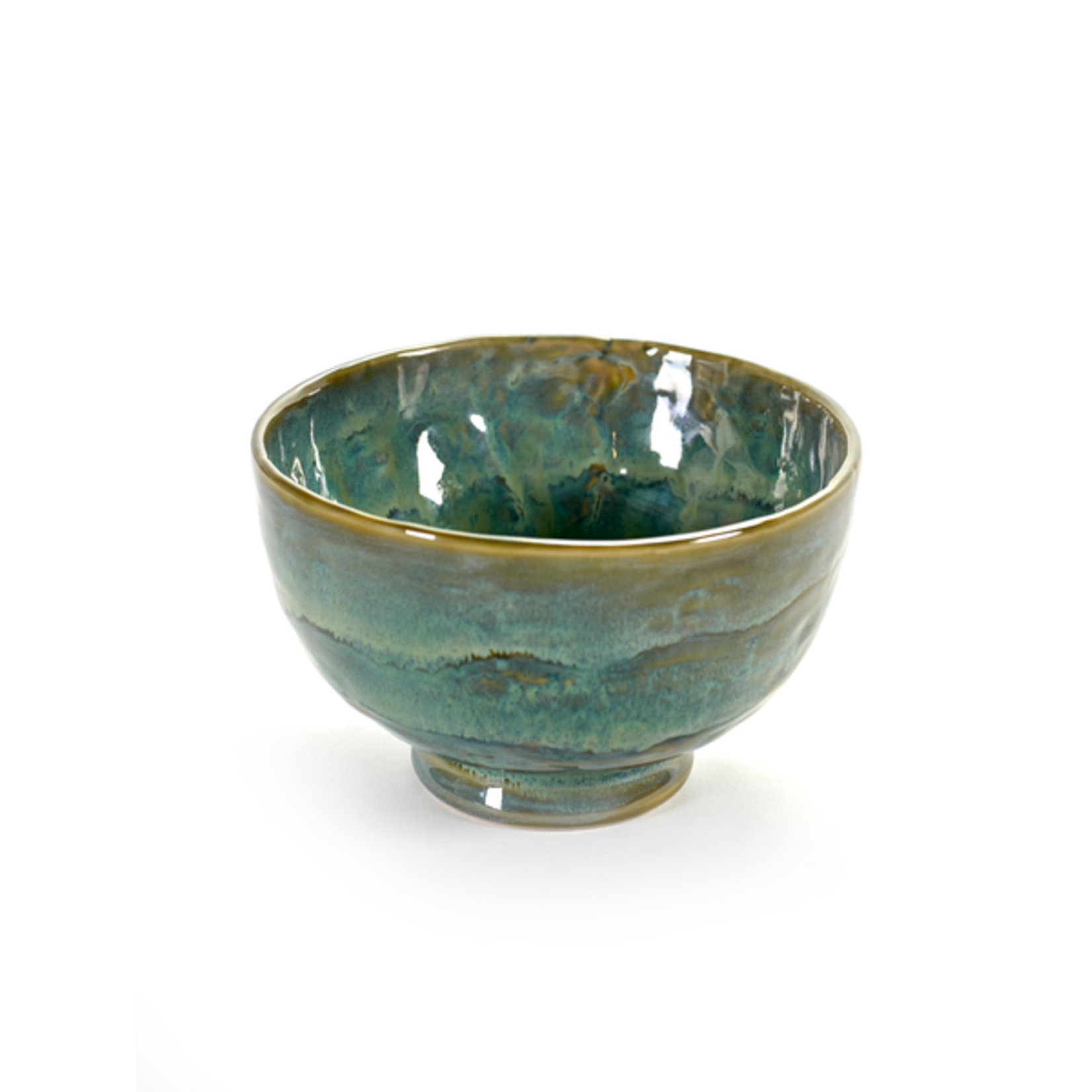 Serax Serax- Pascale Naessens - Pure - Kom - 15cm - M - Zeegroen - Set van 4