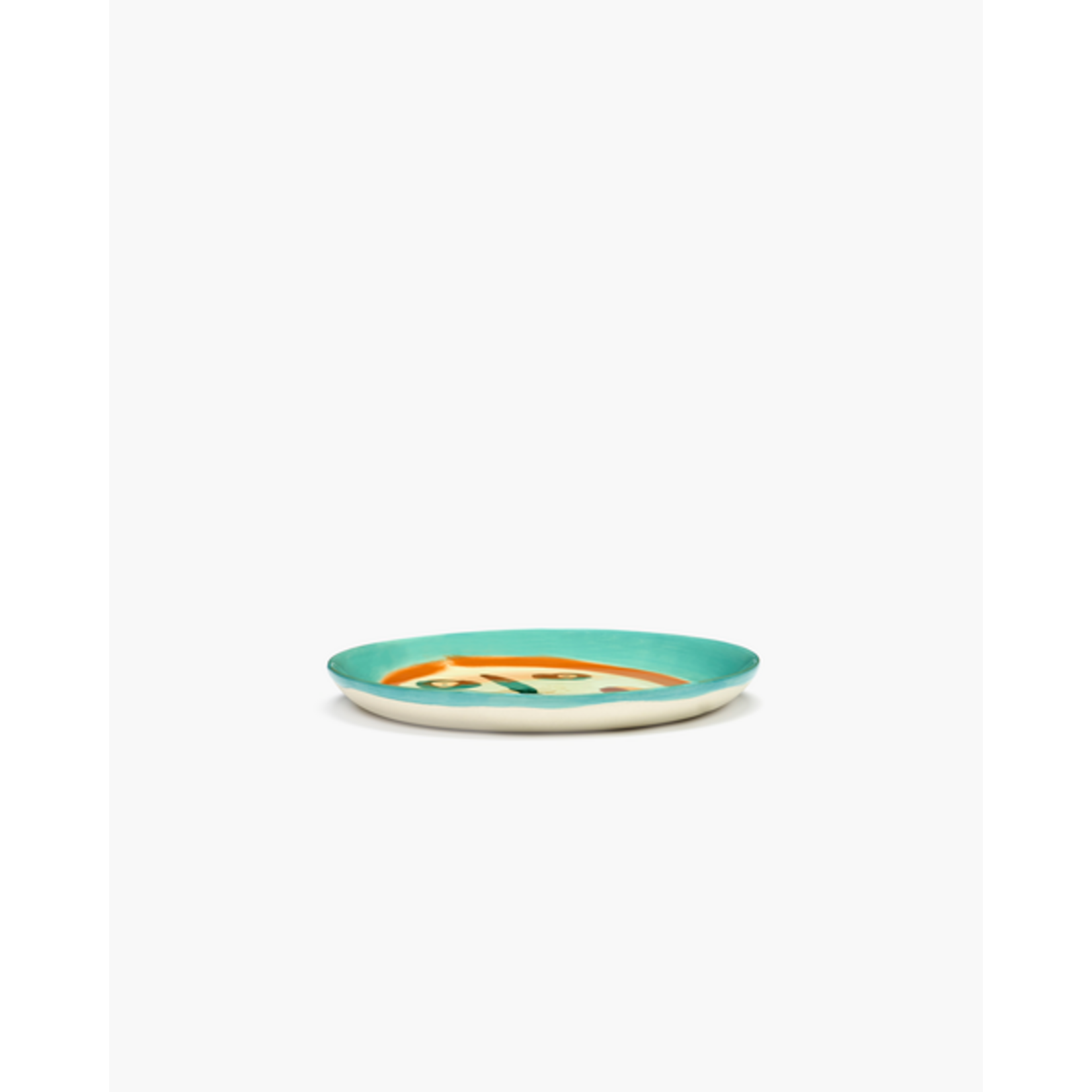 Serax Serax - Ottolenghi -  Face 2 Feast - Bord - Rond - 19cm - Steengoed - Small - Set van 2