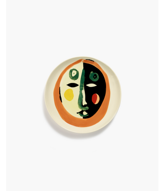 Serax Serax - Ottolenghi - Face 1 Feast - Assiette - Ronde - 22,5cm - Grès - M - Lot de 2