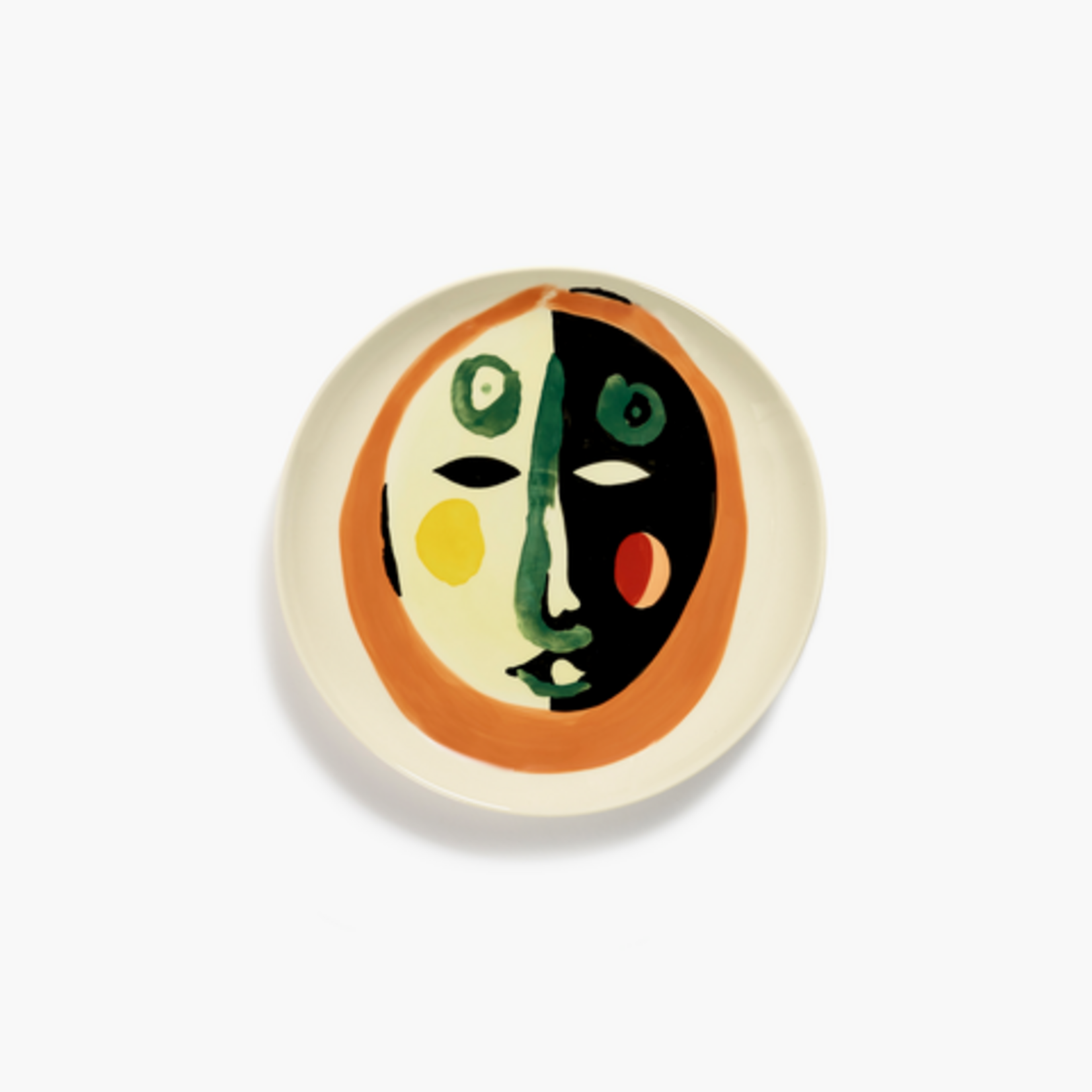 Serax Serax - Ottolenghi -  Face 1 Feast - Serveerbord - Rond - 35 cm - Steengoed
