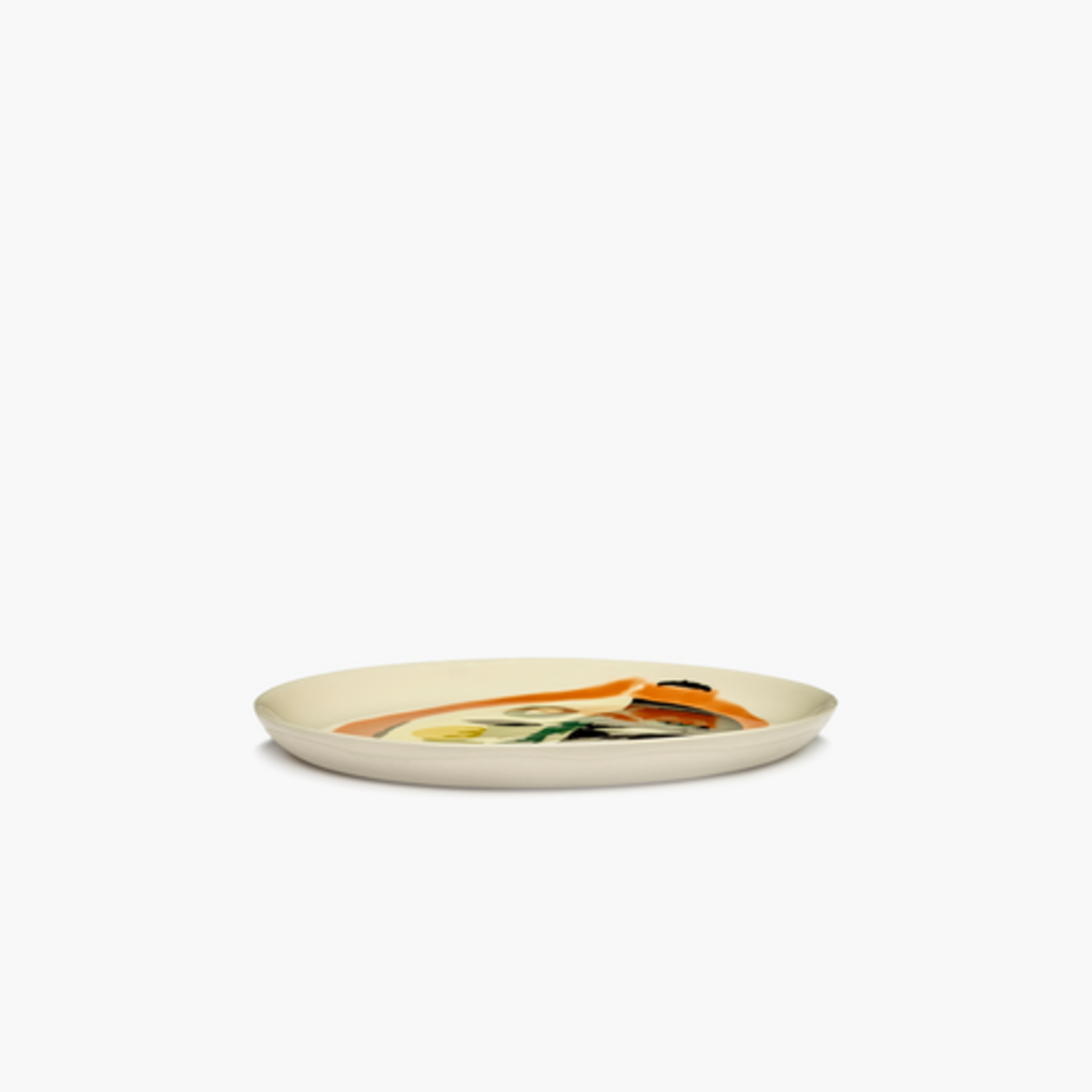 Serax Serax - Ottolenghi -  Face 1 Feast - Serveerbord - Rond - 35 cm - Steengoed