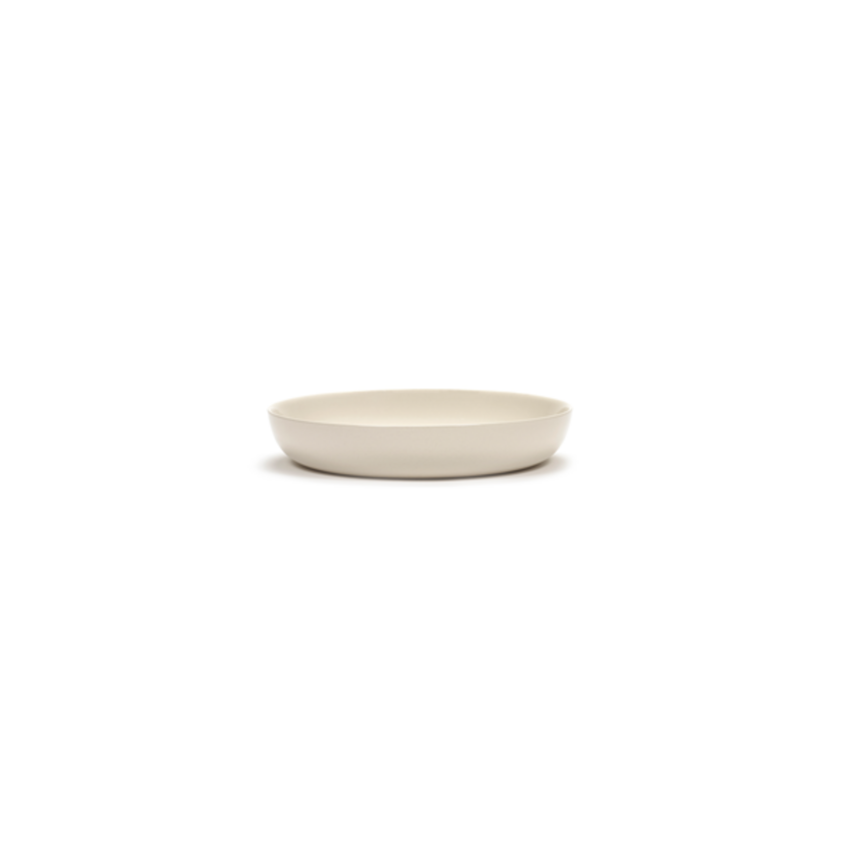 Serax Serax - Ottolenghi - White Pepper Black Feast - Assiette - Ronde - 26,5 cm - Grès - élevé 4cm - lot de 2