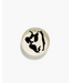 Serax - Ottolenghi - White Pepper Black Feast - Bord - Rond - 26,5 cm - Steengoed - Hoog 4cm - set van 2