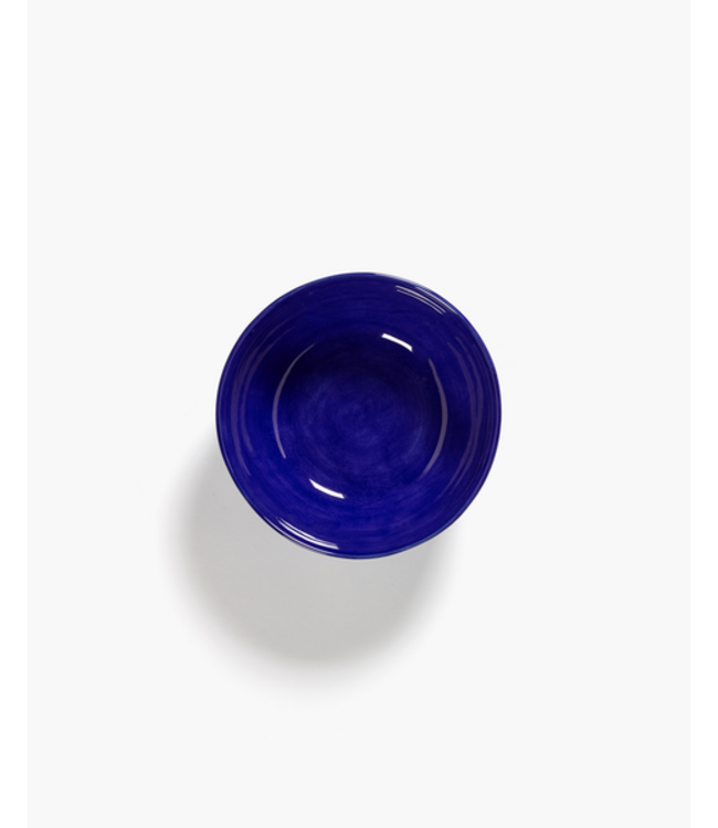 Serax Serax - Ottolenghi - Feast - Bol - 18cm - L - bleu foncé rayures blanches