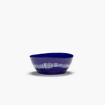 Serax Serax - Ottolenghi - Feast - Bol - 18cm - L - bleu foncé rayures blanches - lot de 4
