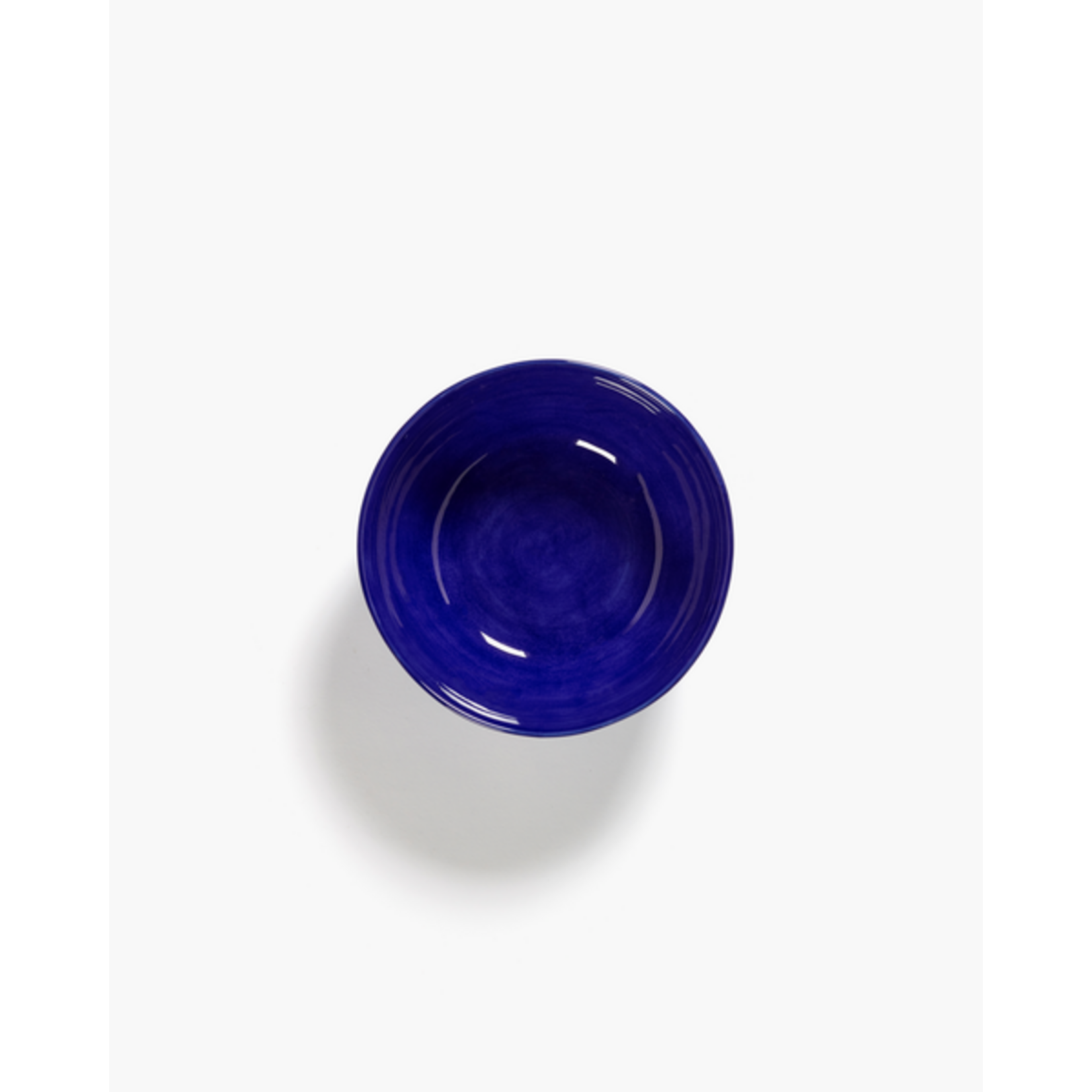 Serax Serax - Ottolenghi - Feast - Bol - 18cm - L - bleu foncé rayures blanches - lot de 4