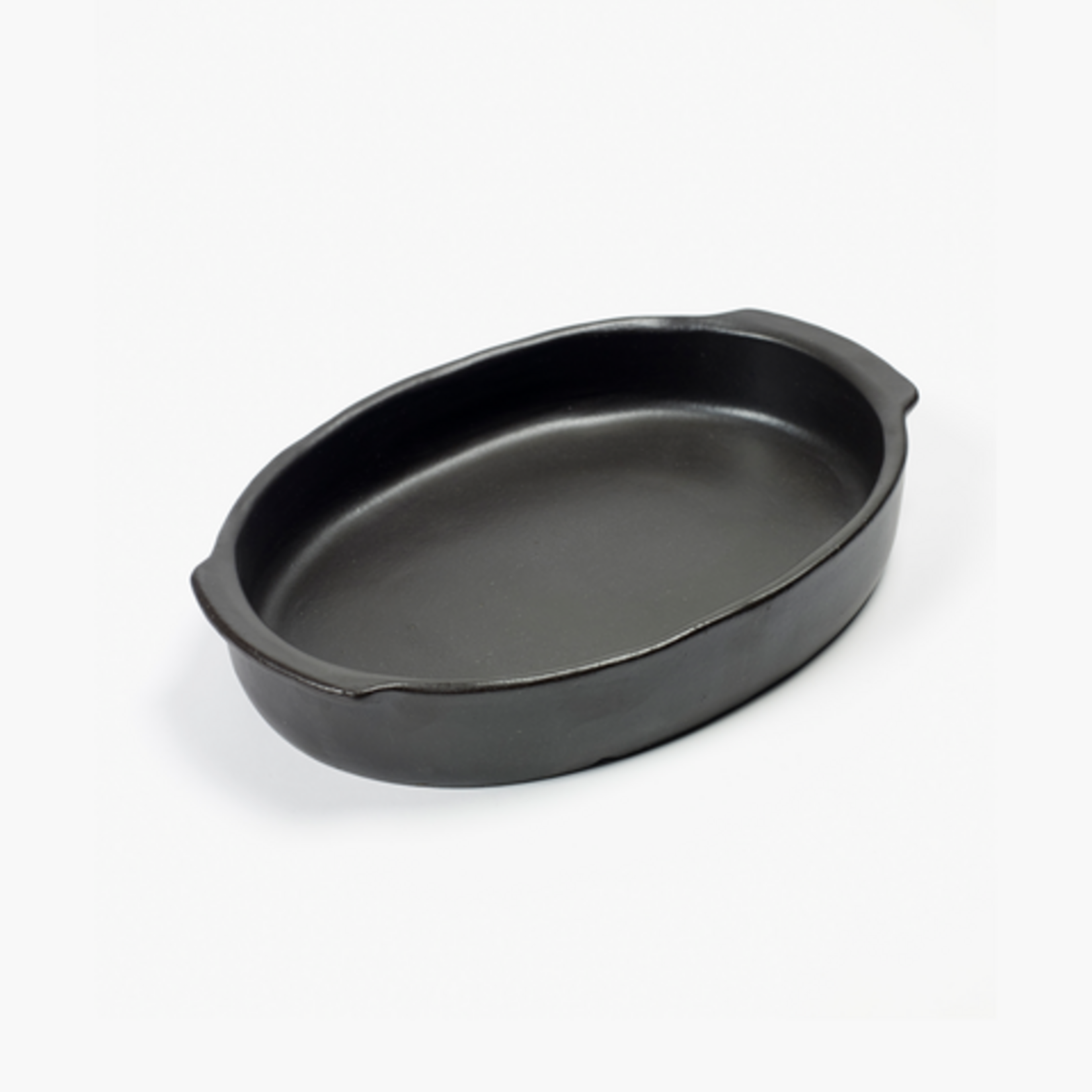 Serax Serax - Pascale Naessens - Pure - Plat à four - ovale - 30x21 cm - M - noir
