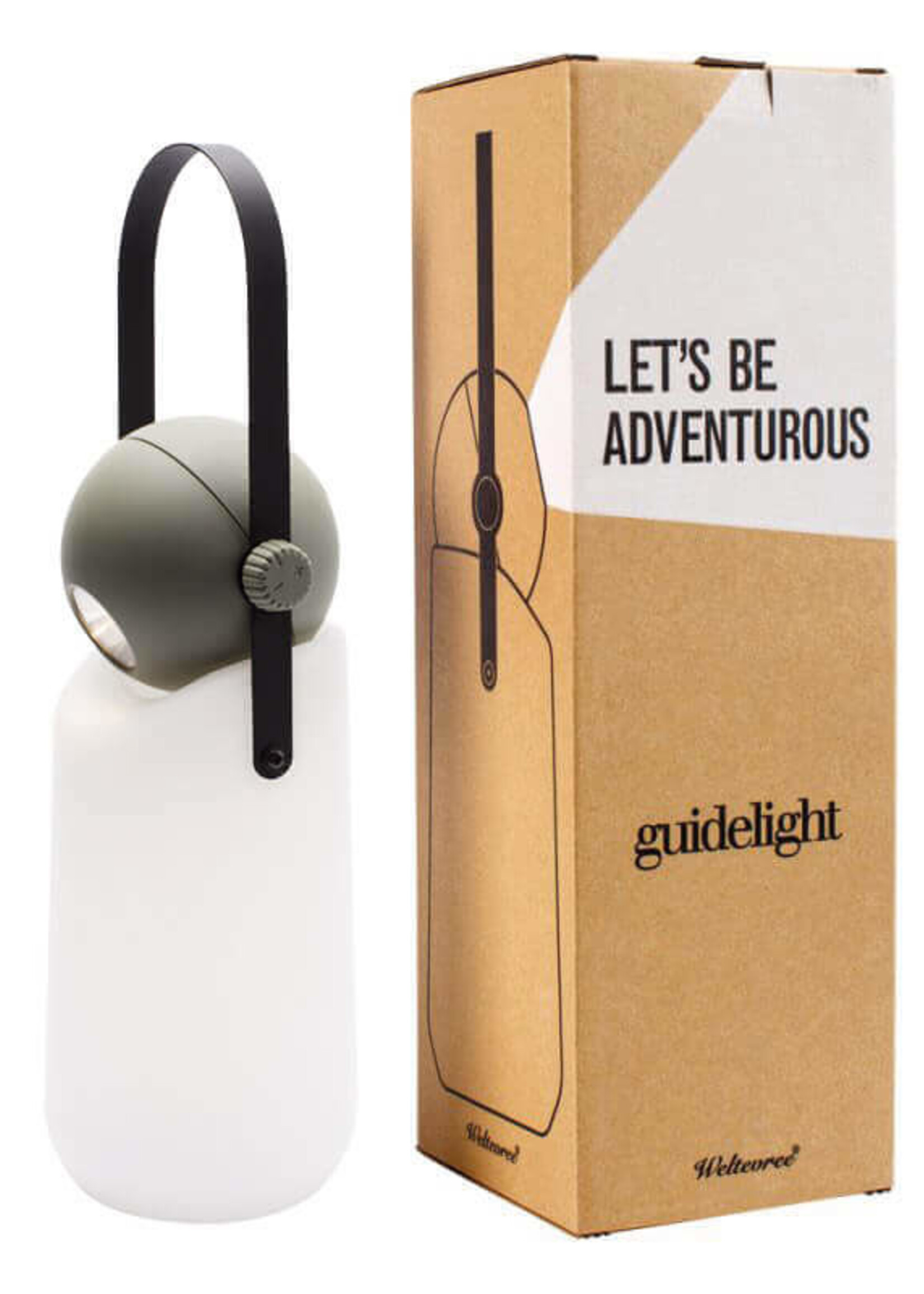 Weltevree Weltevree - Guidelight - Lampe de poche/lampe de table - Vert