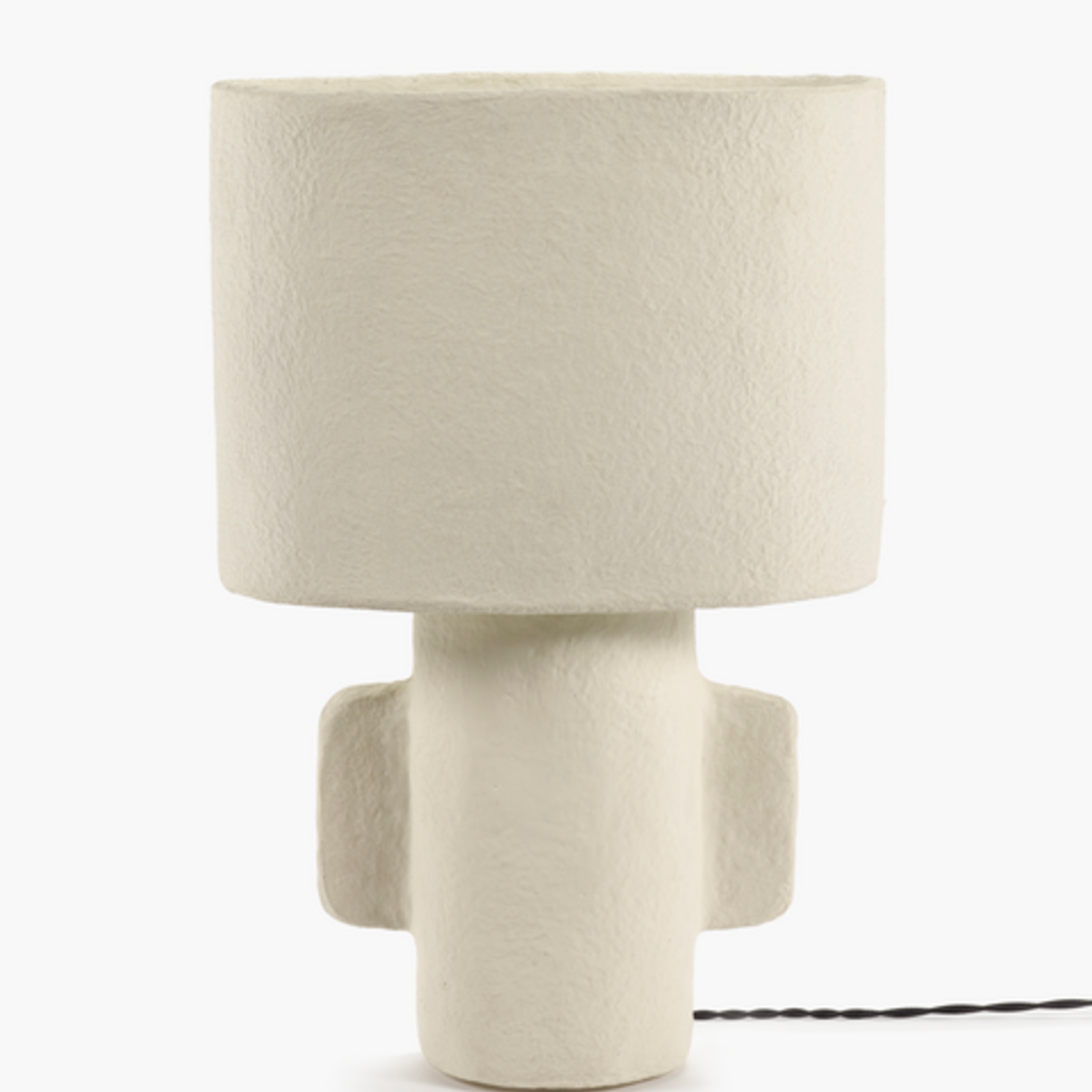 Serax Serax - Marie Michielssen - Earth - Lampe à poser - M - H 54cm - blanc - papier mâché