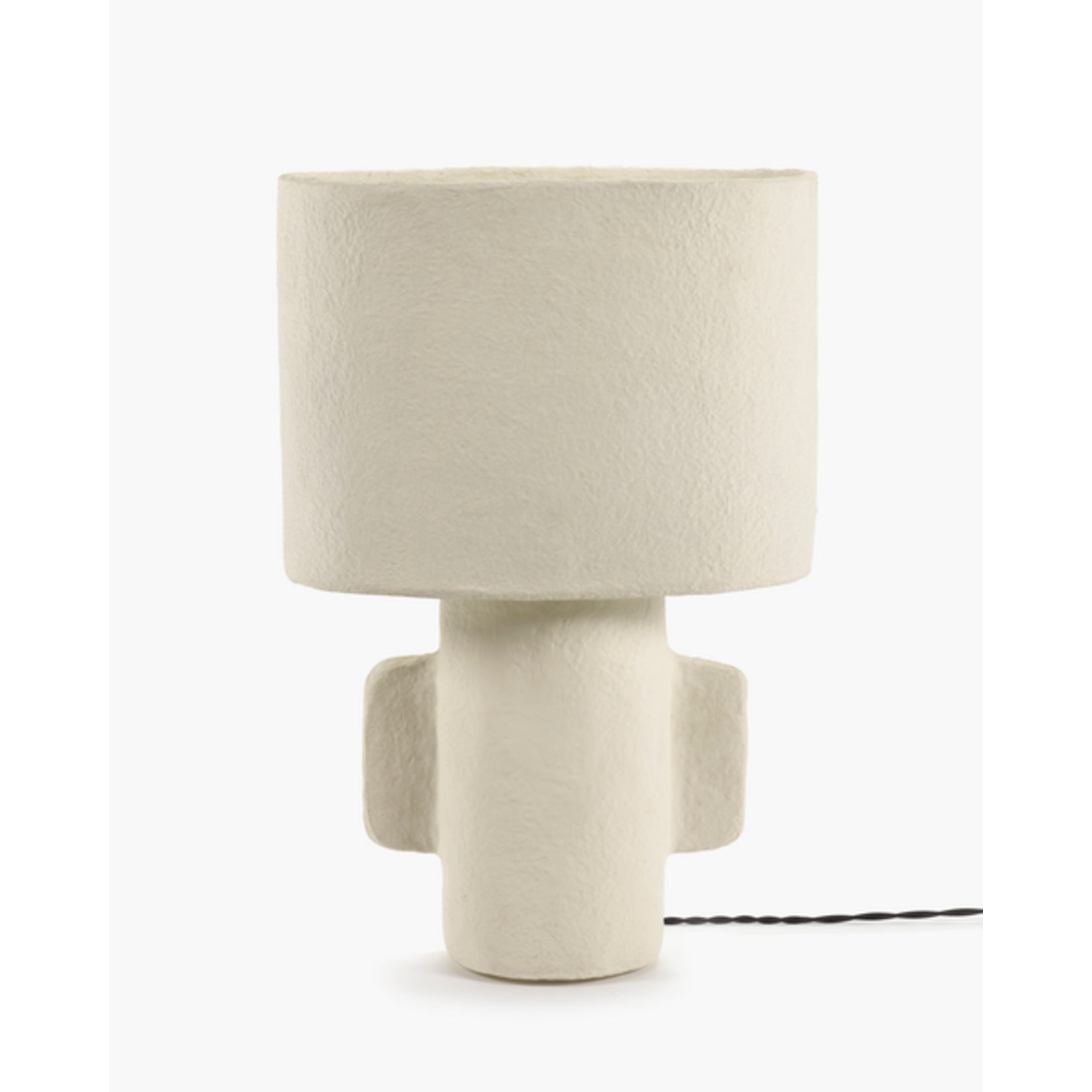 Serax Serax - Marie Michielssen - Earth - Lampe à poser - M - H 54cm - blanc - papier mâché