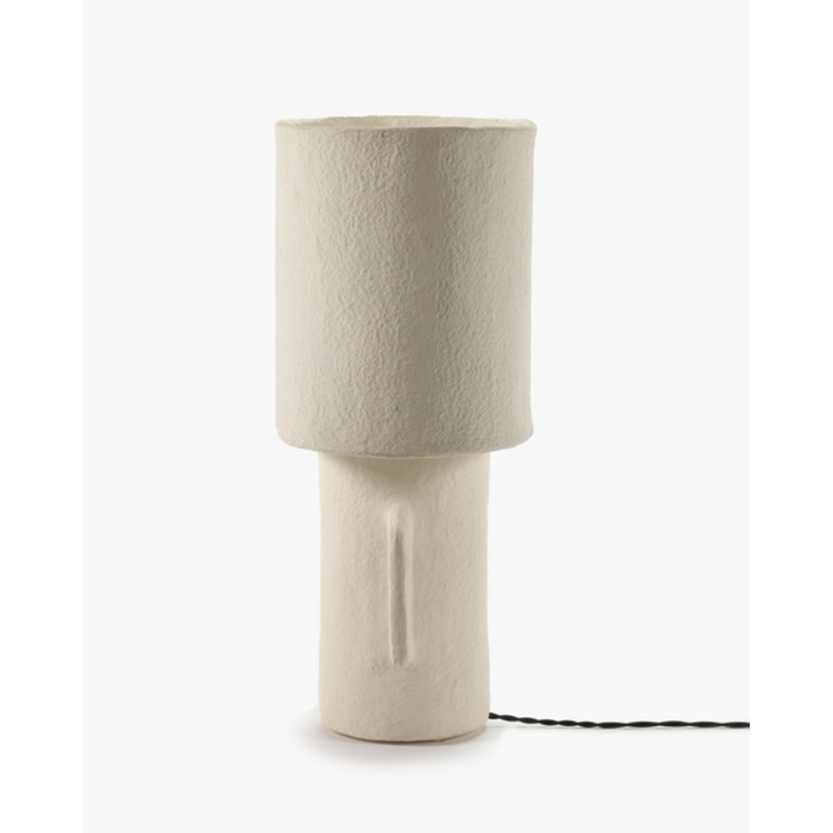 Serax Serax - Marie Michielssen - Earth - Lampe à poser - M - H 54cm - blanc - papier mâché