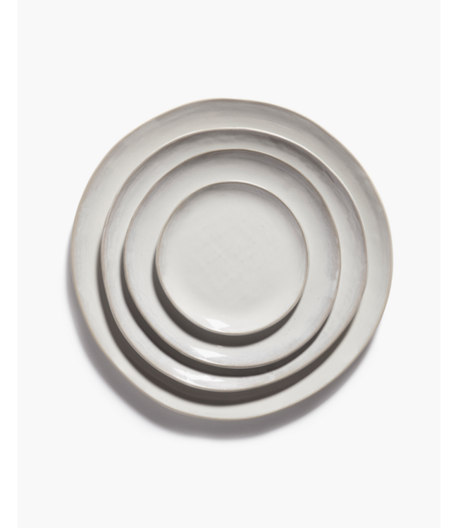 Serax Serax - Marie Michielssen - La Mère - Assiette - 27cm - XL - Blanc  - lot de 2