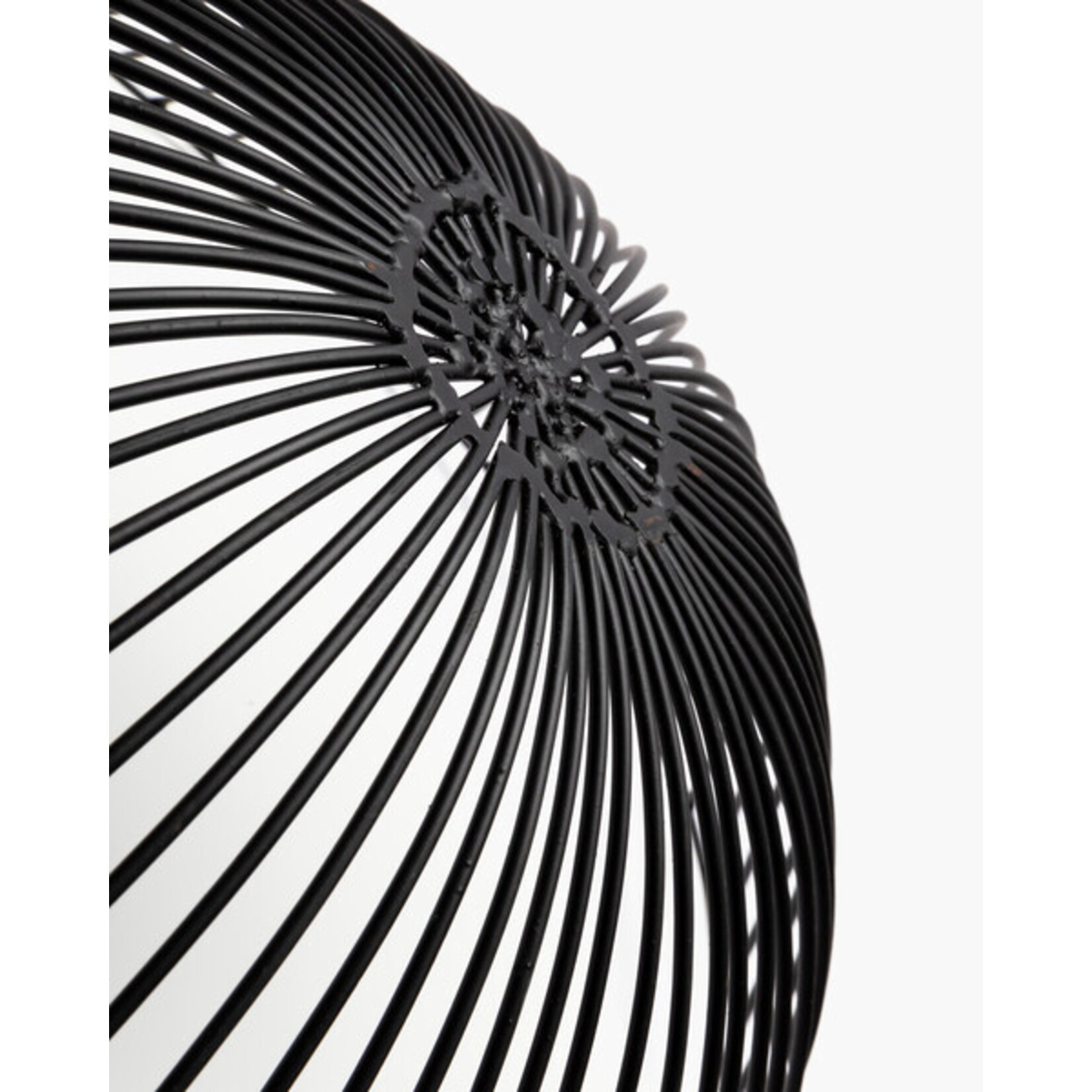 Serax Serax - Antonio Sciortino - Sculpture - Cesira - ijzeren mand - 39cm - zwart