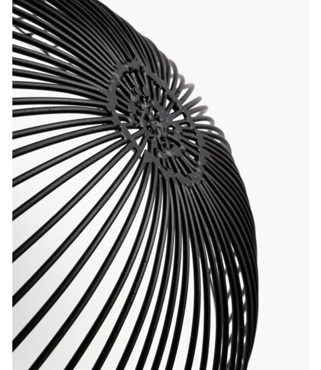 Serax Serax - Antonio Sciortino - Sculpture - Cesira - panier en fer - 39cm - noir