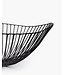 Serax Serax - Antonio Sciortino - Sculpture - Cesira - panier en fer - 39cm - noir