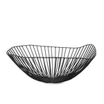 Serax Serax - Antonio Sciortino - Sculpture - Cesira - panier en fer - 39cm - noir
