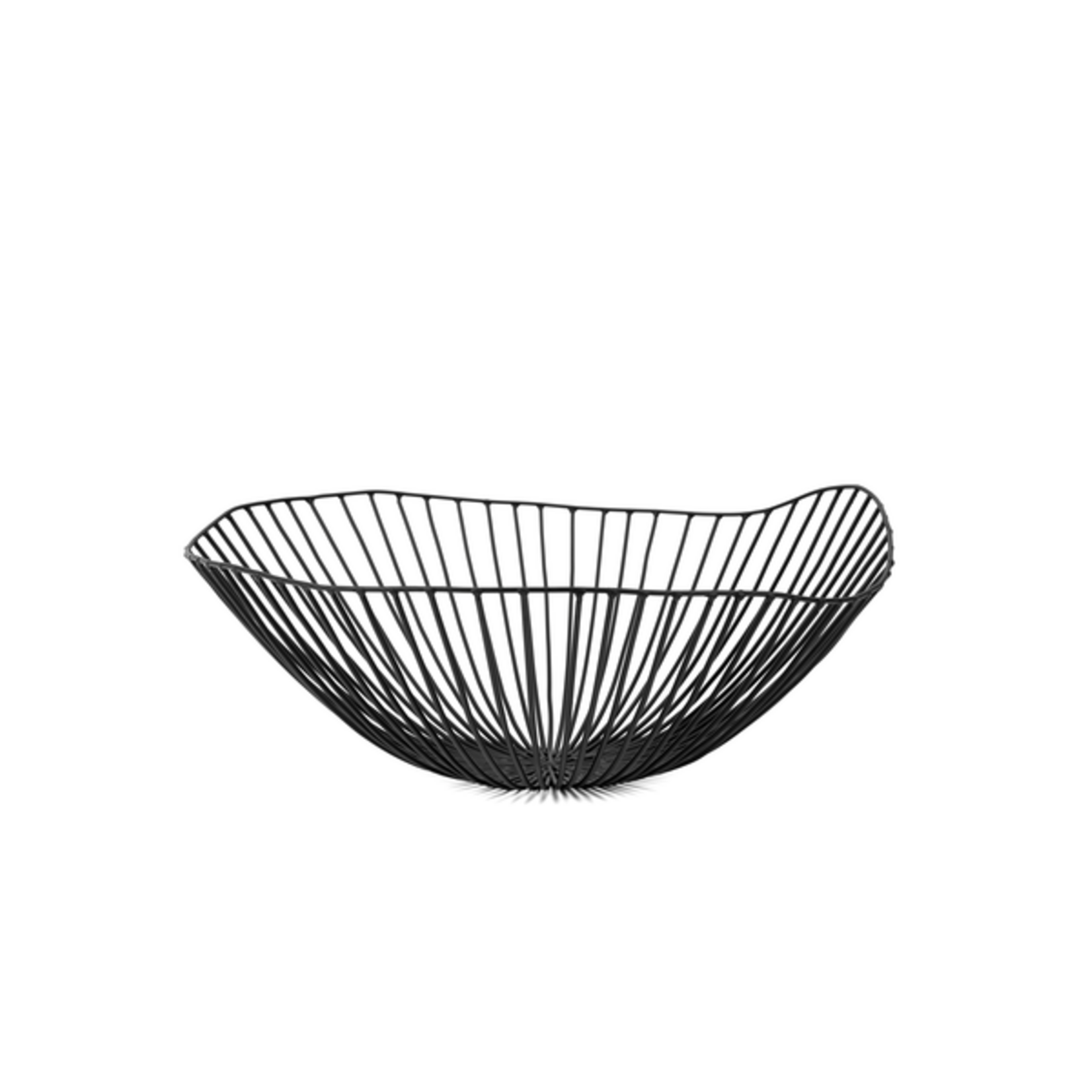 Serax Serax - Antonio Sciortino - Sculpture - Cesira - panier en fer - 39cm - noir