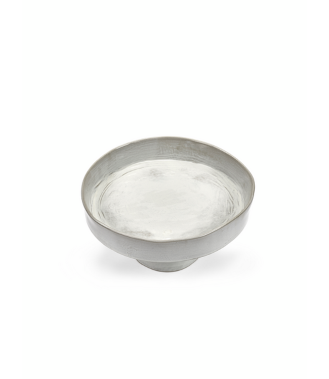 Serax - Marie Michielssen - La Mère - Assiette creuse sur pied - L - 25x12.5cm - blanc