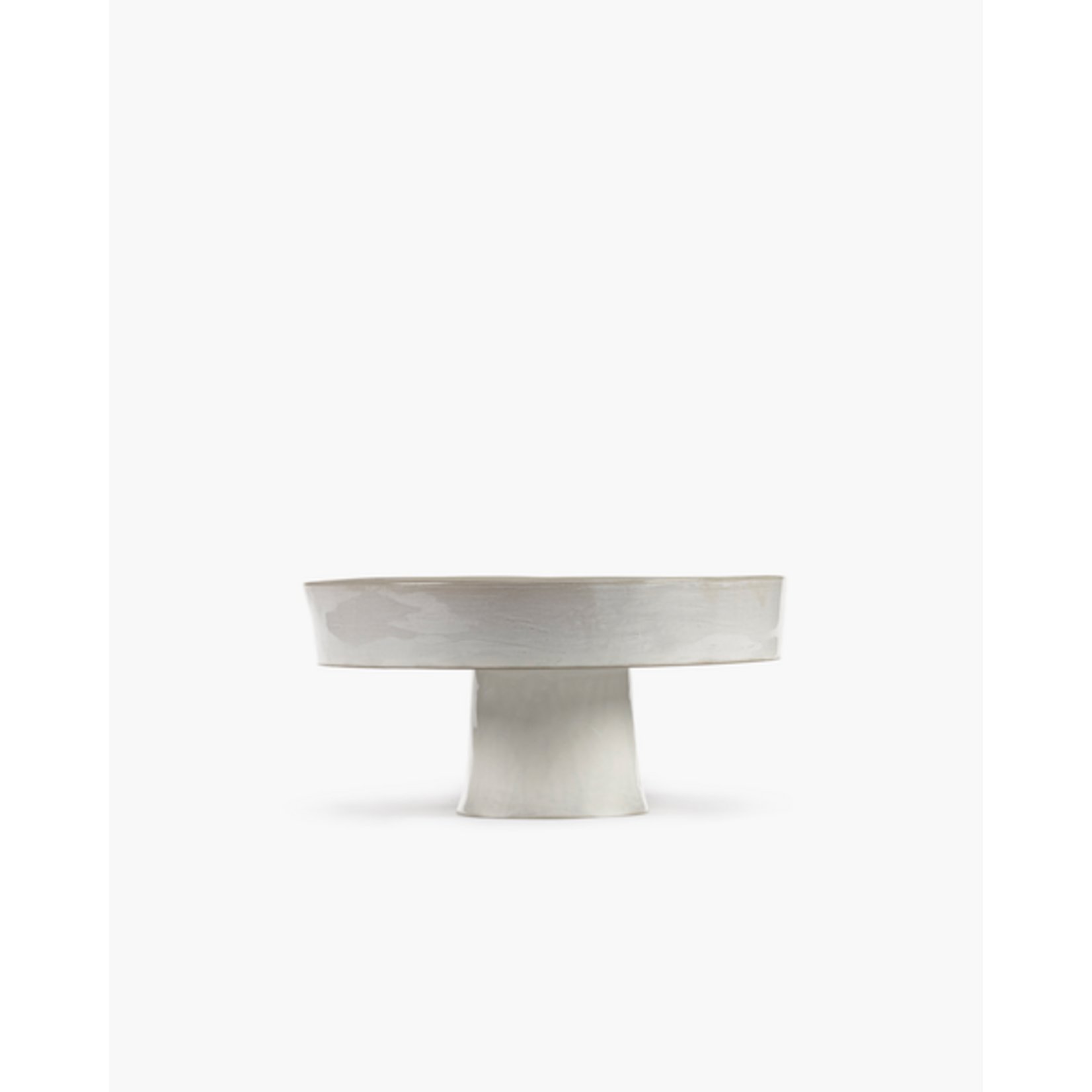 Serax Serax - Marie Michielssen - La Mère - Diep bord op voet - L - 25x12.5cm - wit