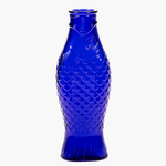 Serax Serax - Paola Navone - Fish & Fish - Bouteille/Vase - Verre - bleu cobalt