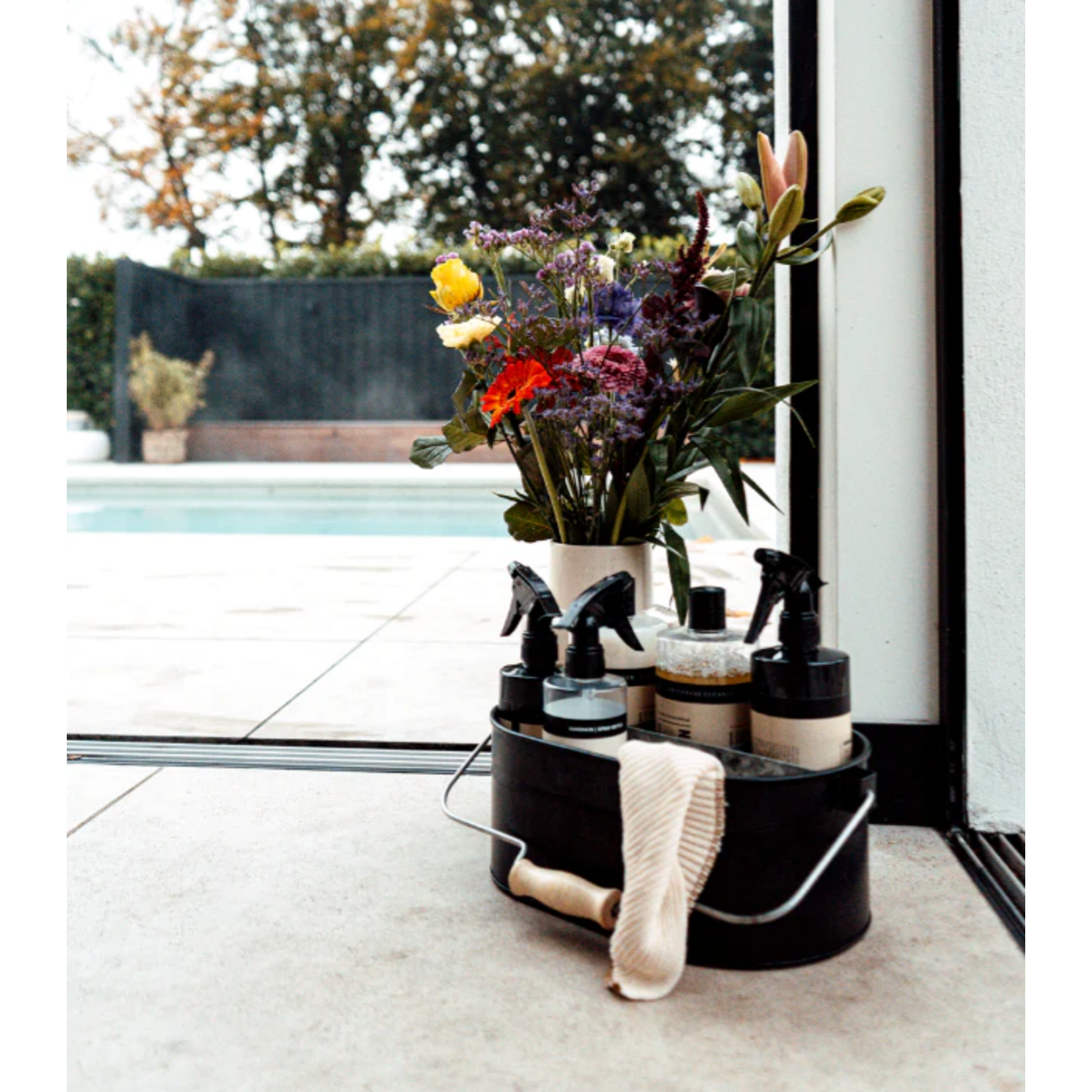 Humdakin Humdakin - Seau système - Zinc - Noir