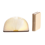 LEDR LEDR - Lampe - Livre - Érable - Marron - S