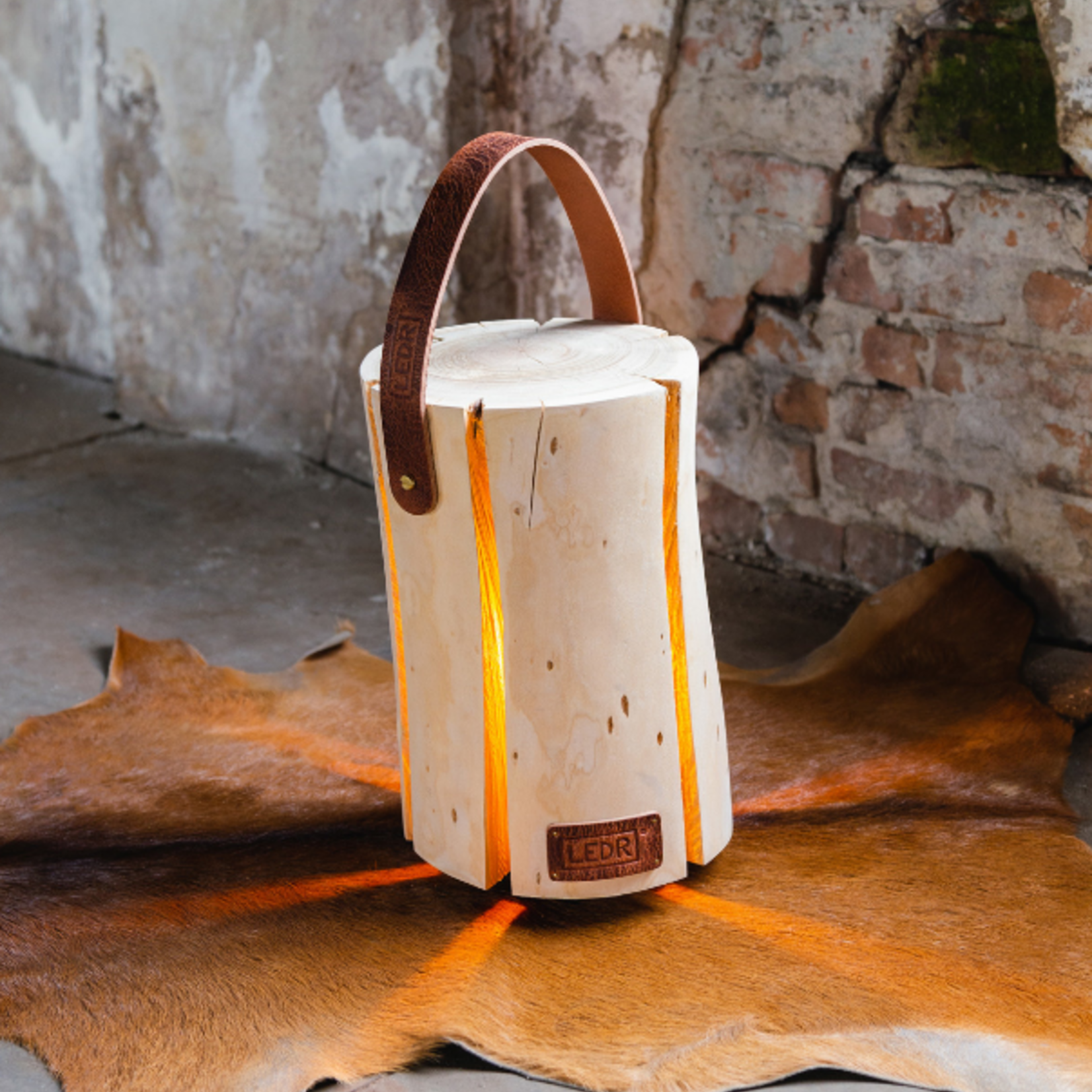 LEDR LEDR - Wood Light - Kersenhout - M - 30cm