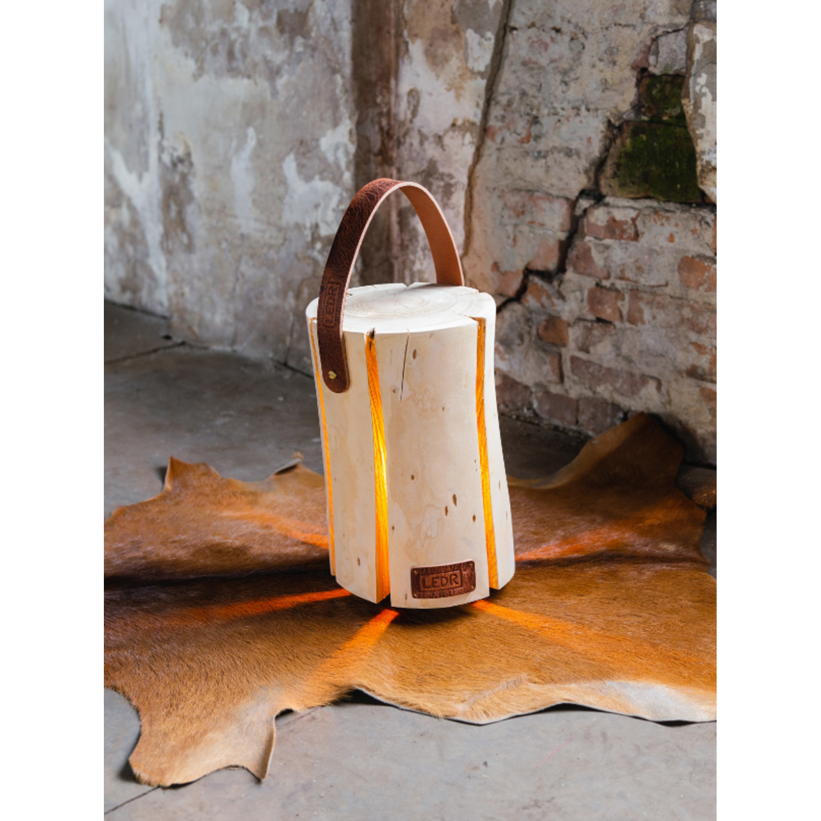 LEDR LEDR - Wood Light - Kersenhout - M - 30cm