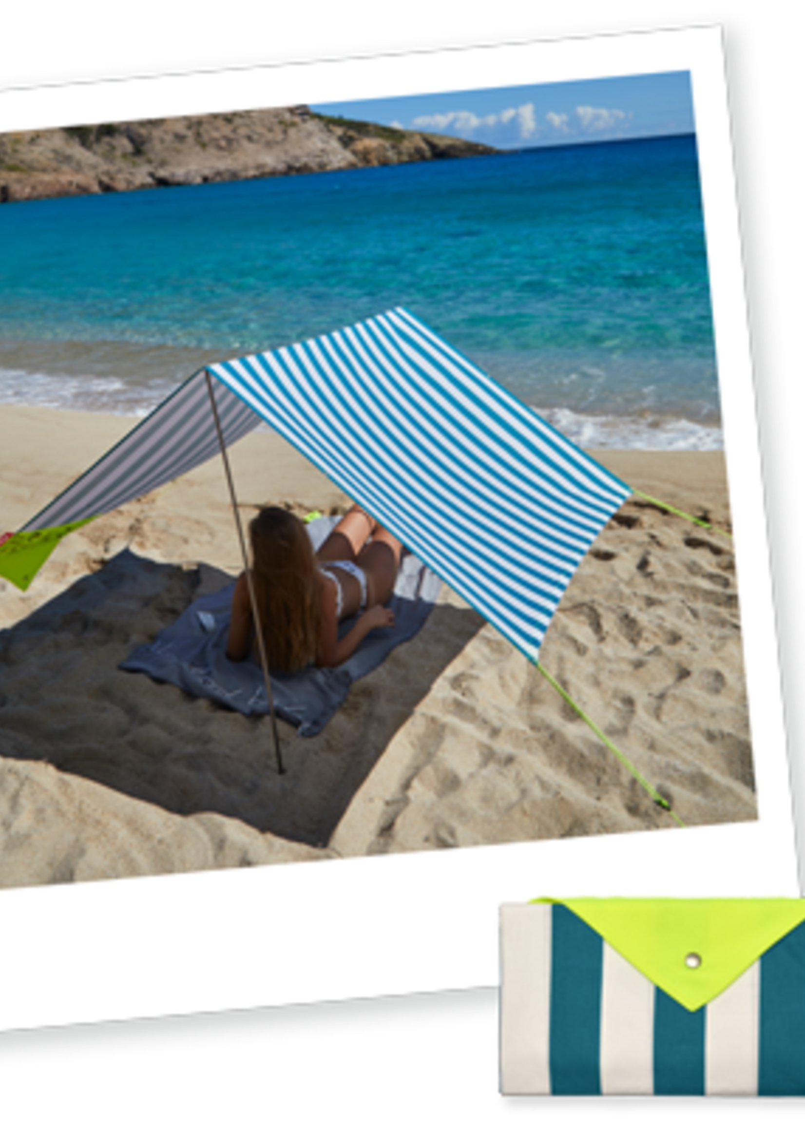 Fatboy - MiaSun - Draagbare strandtent - Azur