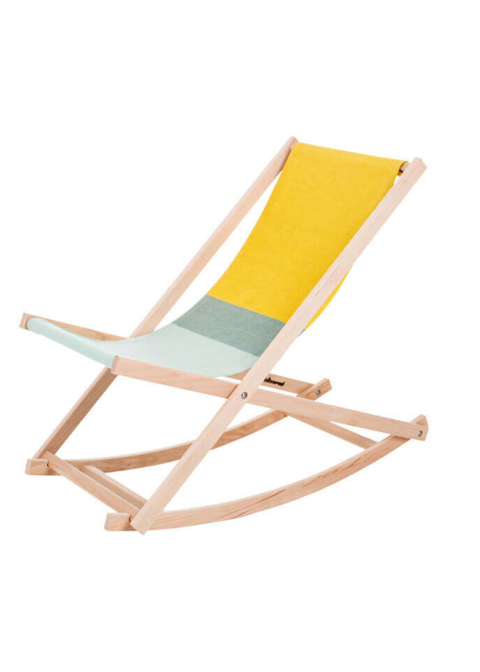 Weltevree Weltevree - Beach Rocker - Jaune/vert