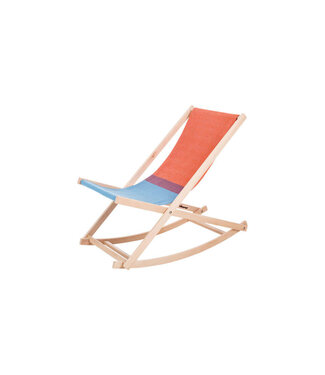 Weltevree Weltevree - Beach Rocker - Rouge/Bleu