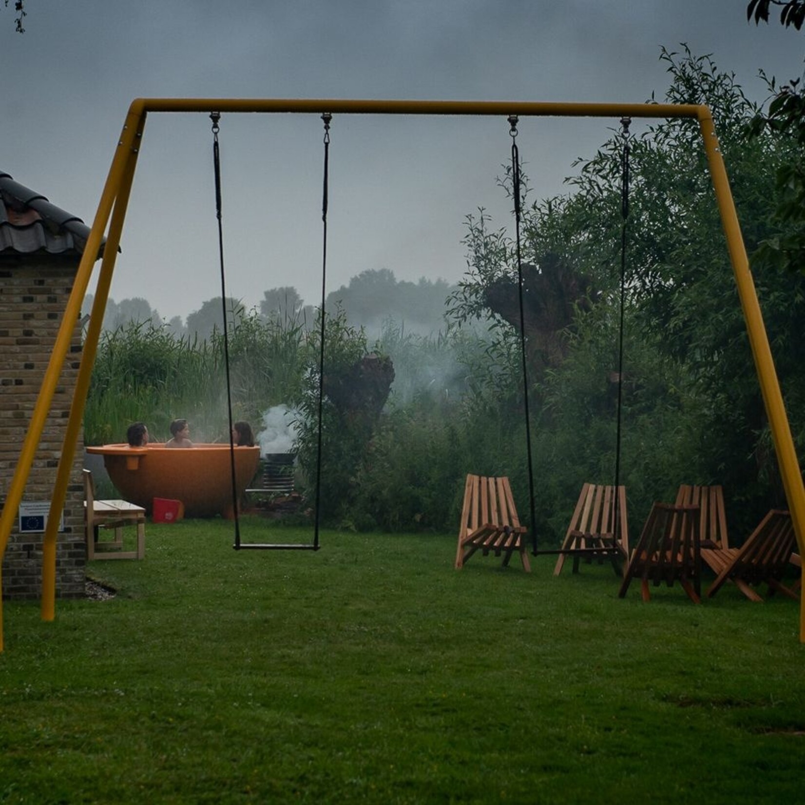 Weltevree Weltevree - Serious Swing - met verlichting - Geel