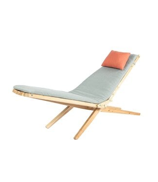 Weltevree Weltevree - Woodlounger - incl. kussens - larikshout